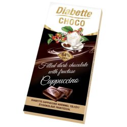 Diabette Choco 80G Ét Cappuccino 64% Fruktózzal
