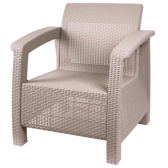 ARUBA2 armchair, gray, without seat