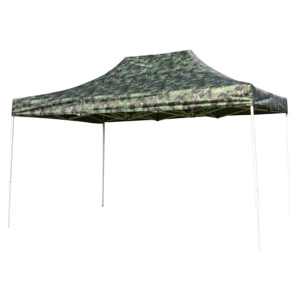 Tent FESTIVAL 45, 3x4.5 m, camouflage, professional, UV resistant tarpaulin, without wall