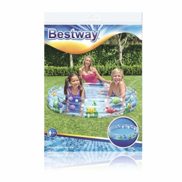 Bestway® 51004 gyerekmedence, Deep Dive 3, 152x30 cm, felfújható