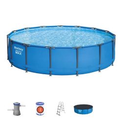   Pool Bestway® Steel Pro MAX, 427x107 cm, filter, ladder, tarpaulin