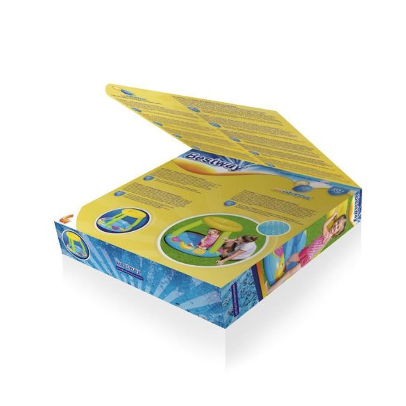 Felfújható gyermekmedence Bestway® 52331, Fruit Canopy, 94x89x79 cm, tetővel