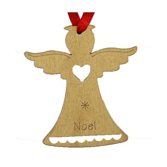 Karácsonyfa dísz - angyal - "noel"