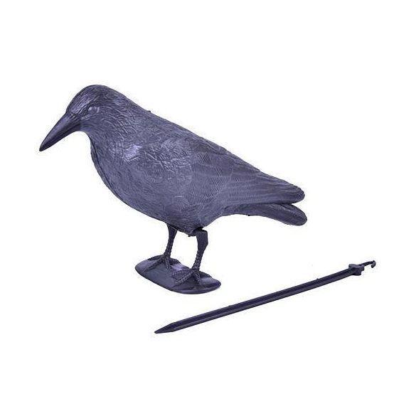 madár riasztó Holló fekete, 38 cm