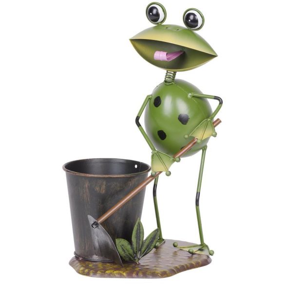 Decoration Mecco 4086, Frog Gardener, 33
