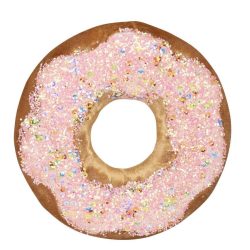  Dekoráció MagicHome Candy Line, donut, barna, 13 cm, akaszthatós
