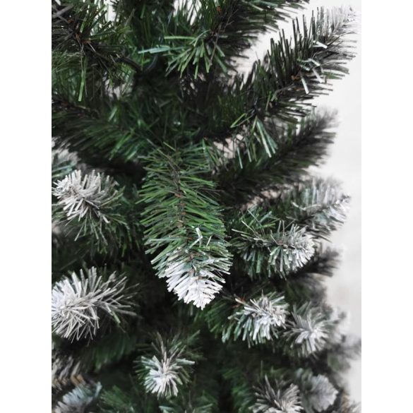 Karácsonyfa MagicHome Karácsony Nico,fenyő jutába, havas végek, 60 cm