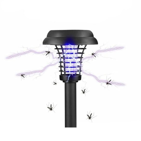 Lámpa MOKI 57, rovarriasztó napelemes lámpa, UV LED, 13 x 42 cm, AA