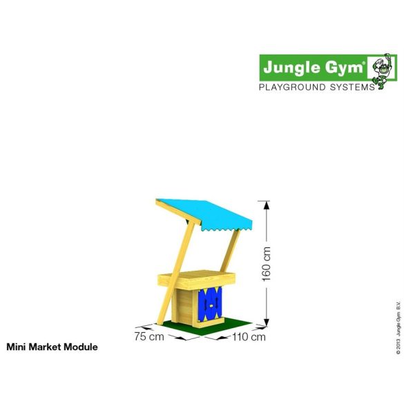 Kerti játszótér - Jungle Gym Mini Market modul