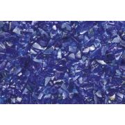 ÜVEGZÚZALÉK VILLÁMKÉK 4-8MM / ZSÁK 10 KG