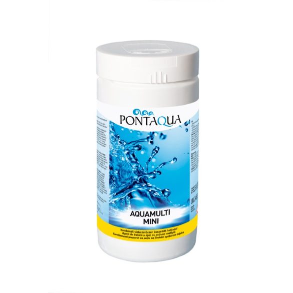 Aquamulti hármas hatású kombinált vízkezelő tabletta 1 kg (200 gr)