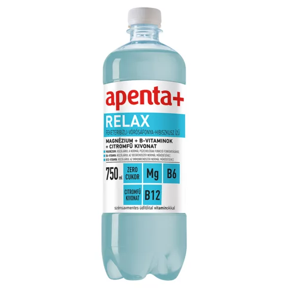 Apenta szénsavmentes üditőital 0,75L Relax Ribizli-Áfonya
