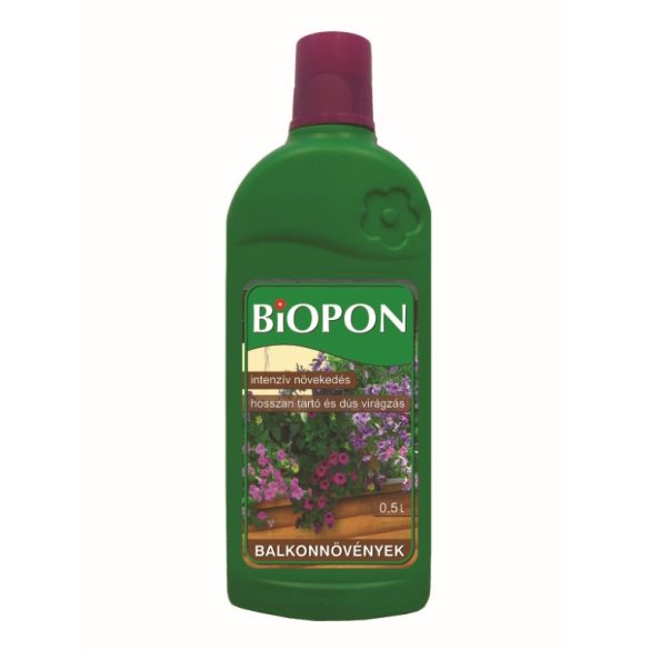 BIOPON BALKONNÖVÉNYEK TÁPOLDAT 0,5-1literes kiszerelésekben