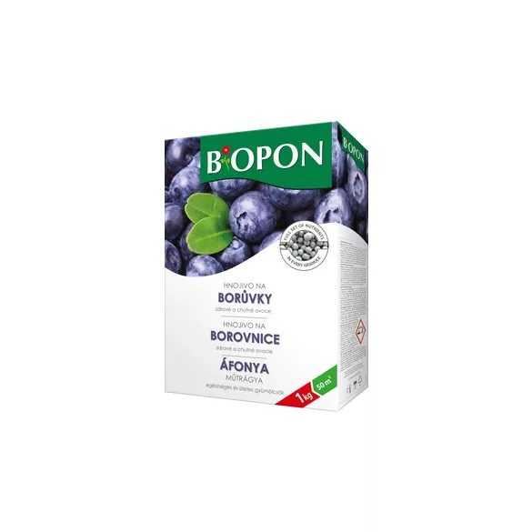 BIOPON ÁFONYA NÖVÉNYTÁP 1 KG