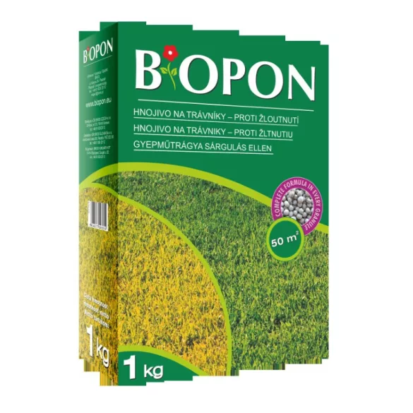 BIOPON GYEP SÁRGULÁS ELLENI NÖVÉNYTÁP 1 KG