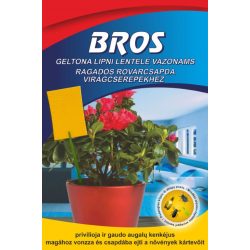 Bros Rovarfogó lap virágcserepekhez 10 db