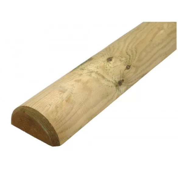 Felezett rúdfa 8x250 cm fakaró (HELYETTESÍTŐ: C002350)