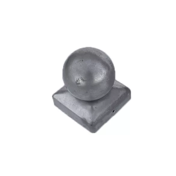 Oszlopfedő 9X9cm gömb