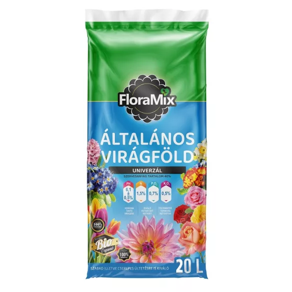ÉRTÉKCSÖKKENT, Virágföld FloraMix Általános 20/1