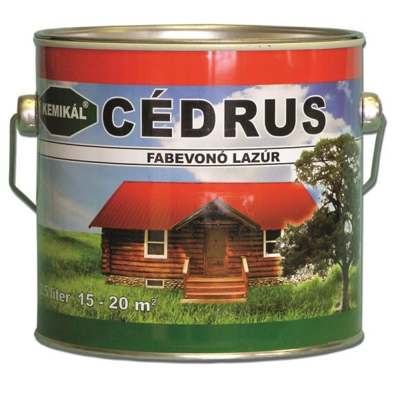 Cédrus diszperziós fakonzerváló alapozó 2,5L Kemikál