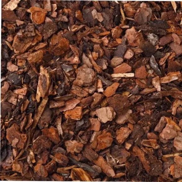 Mulcs vörös fenyőkéreg –  90–100 L/zsák