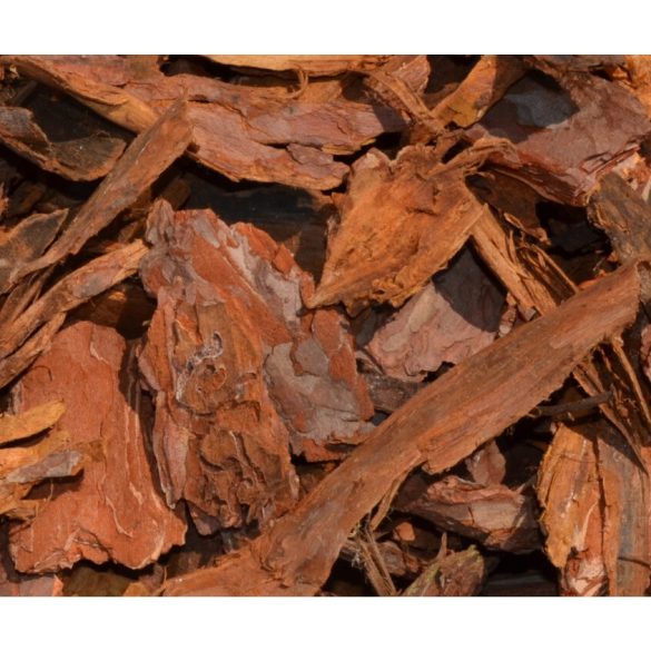 Válogatott fenyőkéreg, mulcs erdei (borovi) - nagy méret cc 80 L/zsák