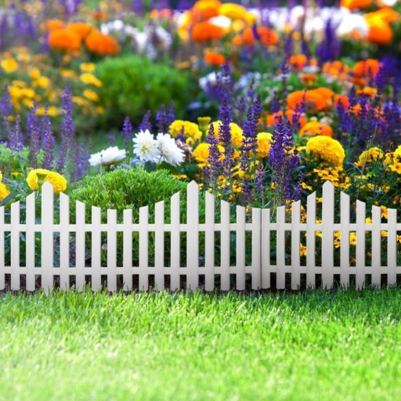 Virágágyás szegély / kerítés - 60 x 23 cm