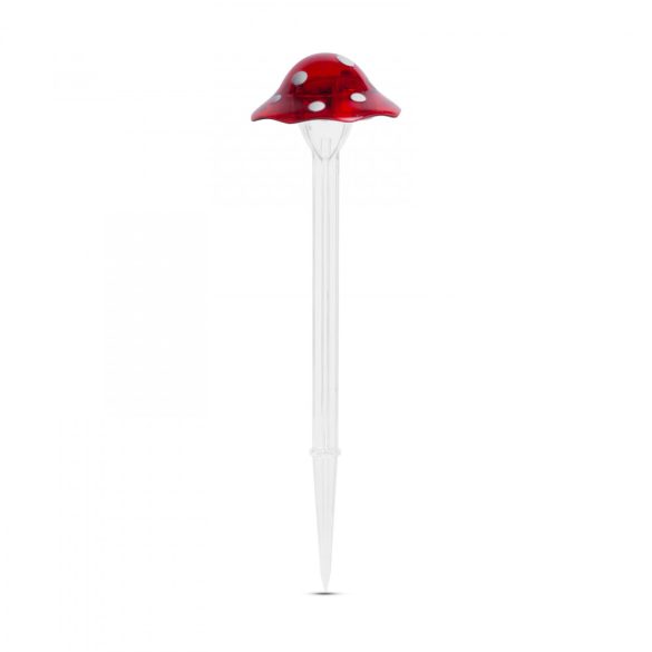 Leszúrható szolár gomba - 33,5 cm - 1 hidegfehér LED
