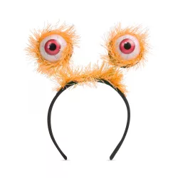 Halloween-i hajráf - szem - narancssárga