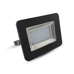   Led reflektor, Innovo 20W 1400lm semlegesfehér 4000k IP65 120fok, fekete (L22)