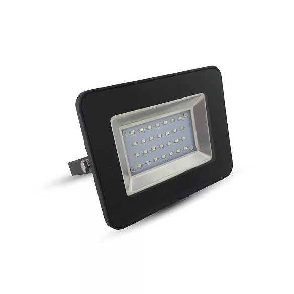 Led reflektor, Innovo 20W 1400lm semlegesfehér 4000k IP65 120fok, fekete (L22)