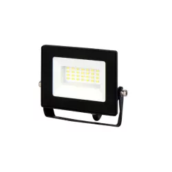   Led reflektor, Innovo 20W 1400lm hidegfehér 6400k IP65 120fok, fekete (L22)