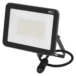   Led reflektor, Innovo 30W 2100lm semlegesfehér 4000k IP65 120fok, fekete (L23)