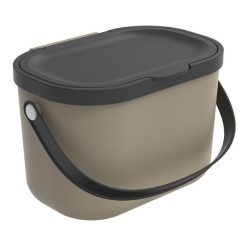   ROTHO Albula konyhai műanyag tároló doboz, 3,2 literes - cappuccino