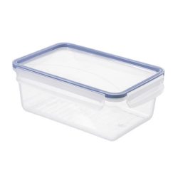   ROTHO Clic & Lock 2 literes élelmiszertartó doboz - átlátszó/kék