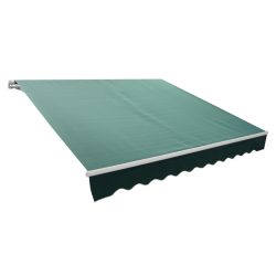 P4501 falra szerelhető napellenző - zöld - 2,95 x 2 m