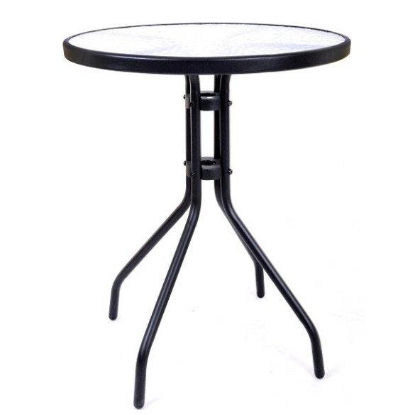 ZWT-03 fém kerti körasztal - fekete
