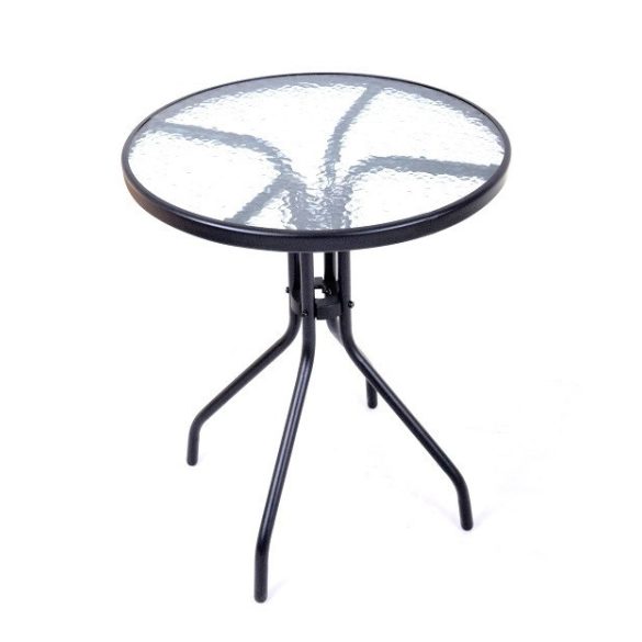ZWT-03 fém kerti körasztal - fekete