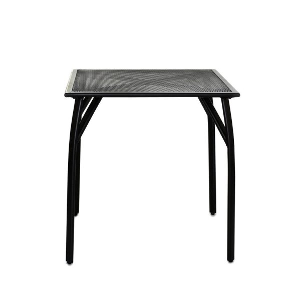 ZWMT-70R fém kerti asztal - fekete