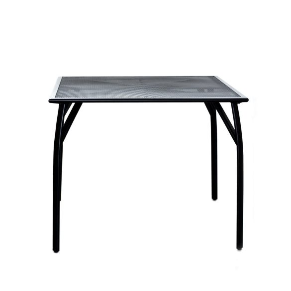 ZWMT-90 fém kerti asztal - fekete