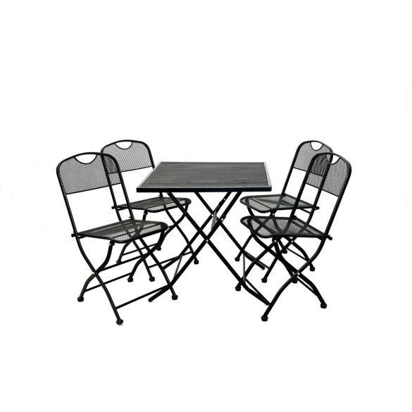 ZWMC-45 fém kerti összecsukható szék - fekete