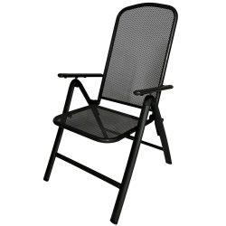 SAVOY PLUS állítható fém kerti szék karfával