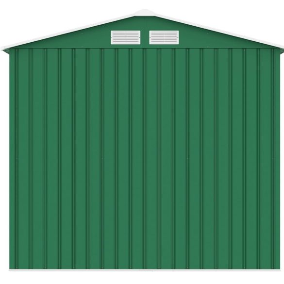 ARCHER "A" GREEN fém kerti ház, tároló - 213 x 127 x 195 cm, zöld