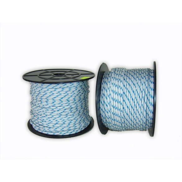 FONATOLT PP KÖTÉL, Fehér / Kék - 5 mm