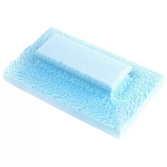 Styrofoam simító kék 15x25x6