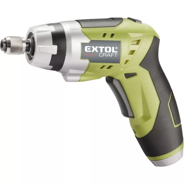 Akkus csavarbehajtó, li-ion; 3,6v, 1300 mah, ford.: 200 1/min, befogás: 1/4", hatszög bit-ekhez, elforgatható nyél