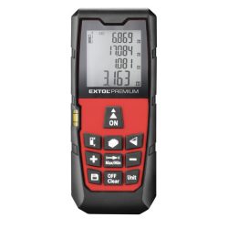   Távolságmérő, digitális lézeres; mérési tartomány: 0,05-40m, pontosság: +/-1,5mm, 98 g