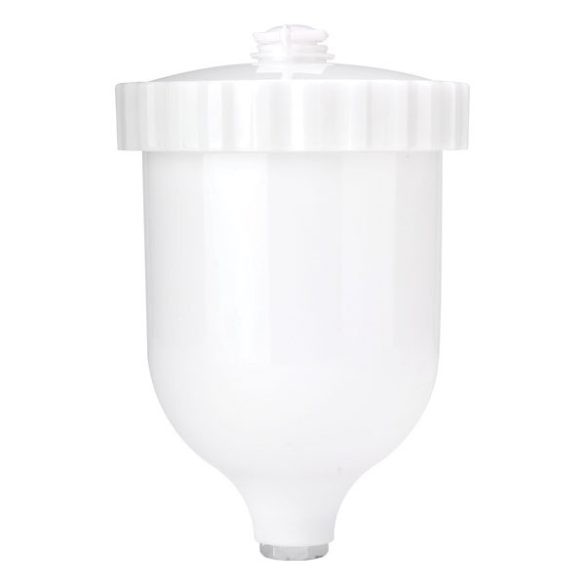Tartalék festéktartály, felső, polipropilén, 600ml, 8865052 festékszóróhoz, 3/4" menetes csatlakozó