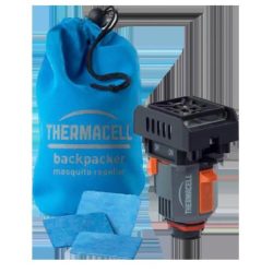   Thermacell "világjáró" készülék - mini kemping gázpalackra szerelhető /gázpalack nélkül/