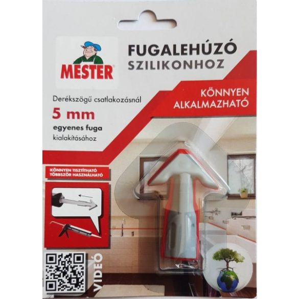 FUGALEHÚZÓ SZILIKONHOZ EGYENES FUGÁKHOZ   5 MM